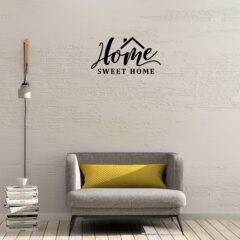 Интерьерная наклейка-надпись "HOME SWEET HOME"