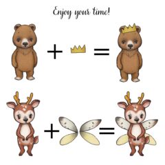 Интерьерная наклейка на стену "Зверополис"