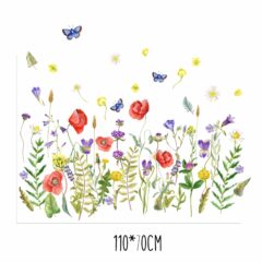 полевые цветы с размером