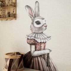наклейка в винтажном стиле